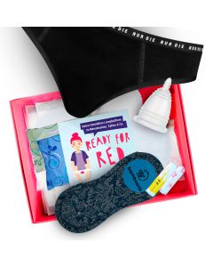 READY FOR RED Zugang und Lernbox -  speziell für Jugendliche entwickelt - alle wichtigen Fakten zum Thema Menstruation von erdbeerwoche