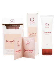 Reinigungs-Set für deine OrganiCup Menstruationstasse - ohne gesundheitsschädliche Inhaltsstoffe - besonders scheidenflorafreundlich