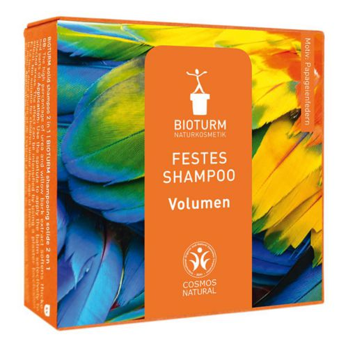 Bio Festes Shampoo Volumen 100g - Gibt feinem Haar Kraft und Volumen von Bioturm Naturkosmetik